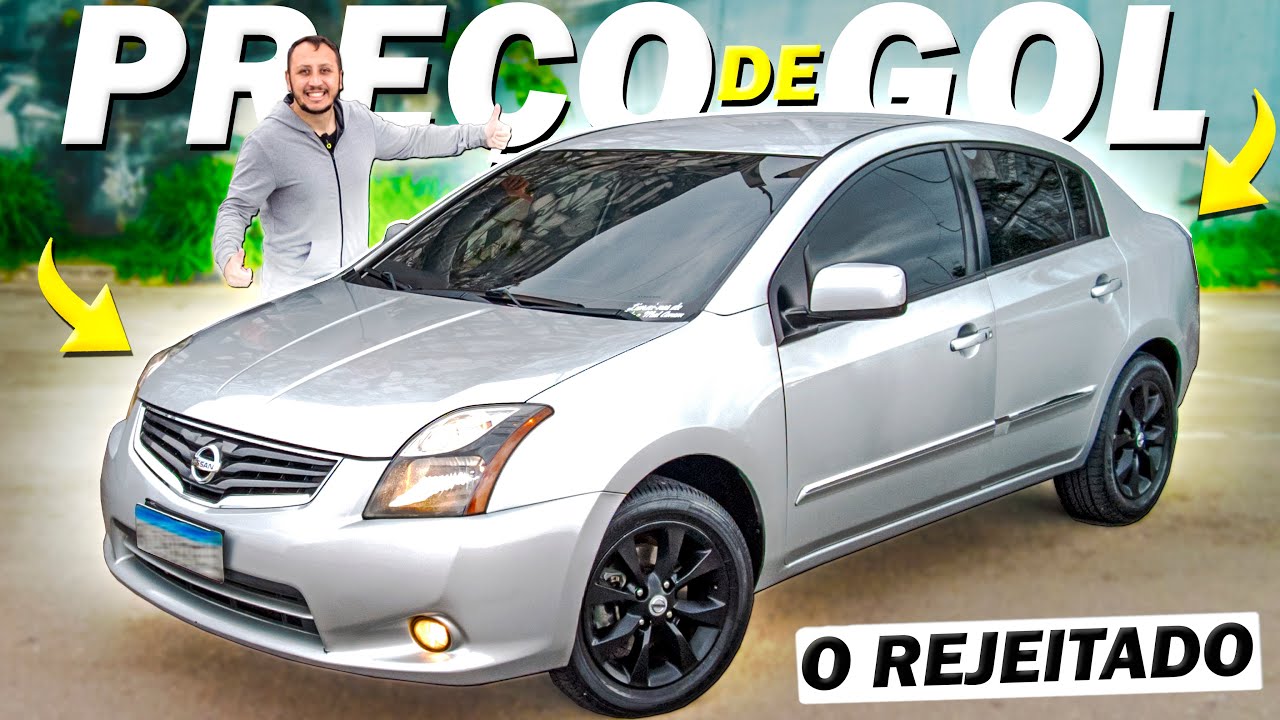 MELHOR que COROLLA?😱 UM CARRO MUITO BARATO e BEM IGNORADO😲 Nissan Sentra