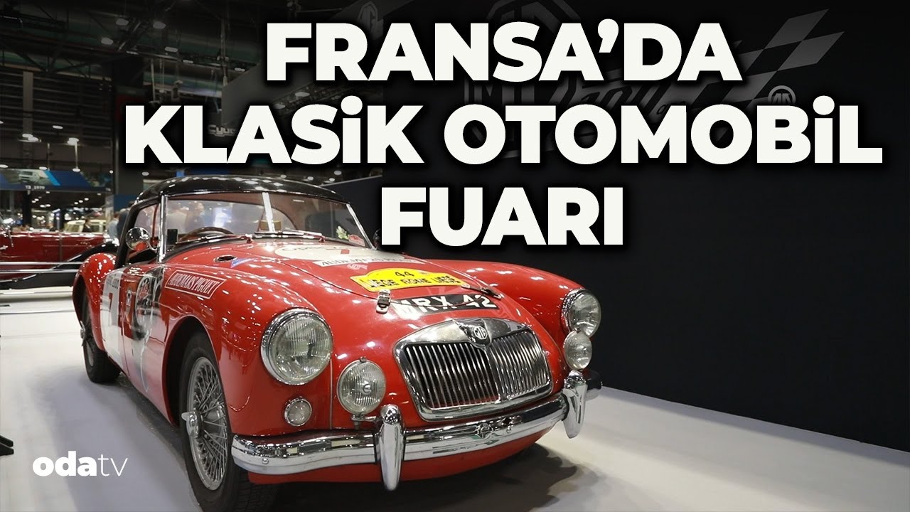 Fransa'da büyük beğeni toplayan klasik otomobil fuarı