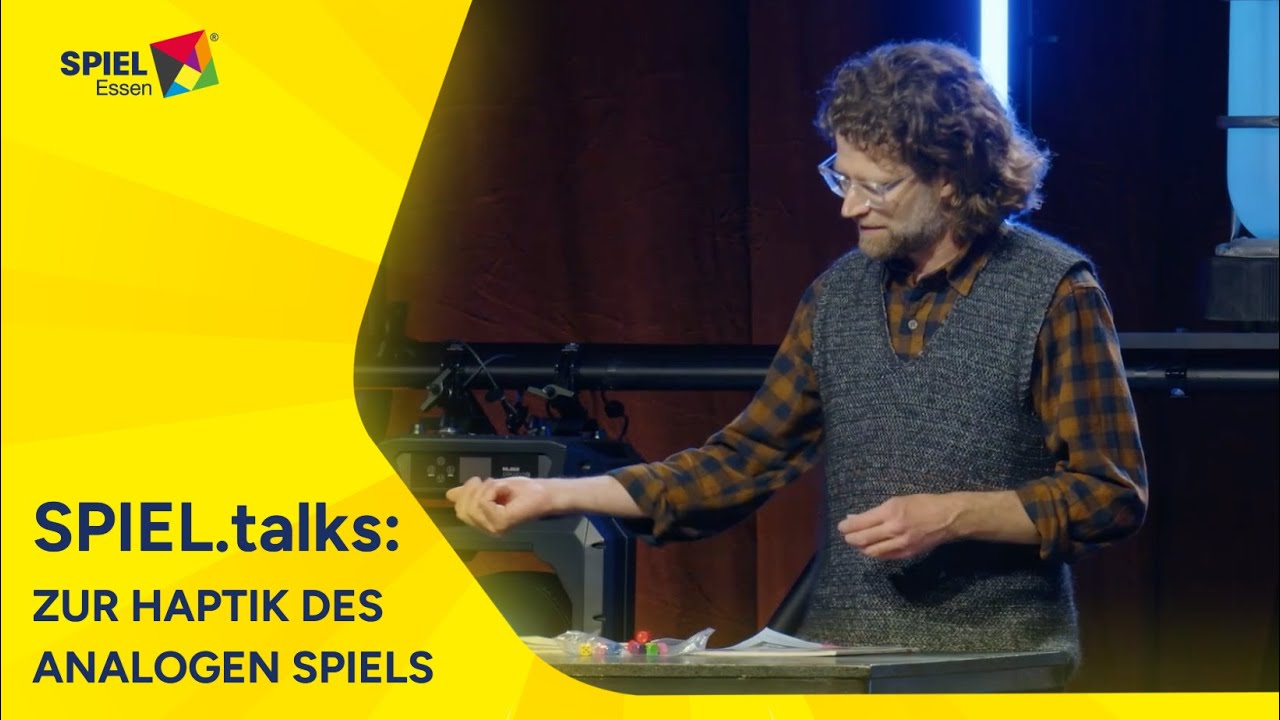 SPIEL.talks 2025 Anfassbar: Zur Haptik des analogen Spiels