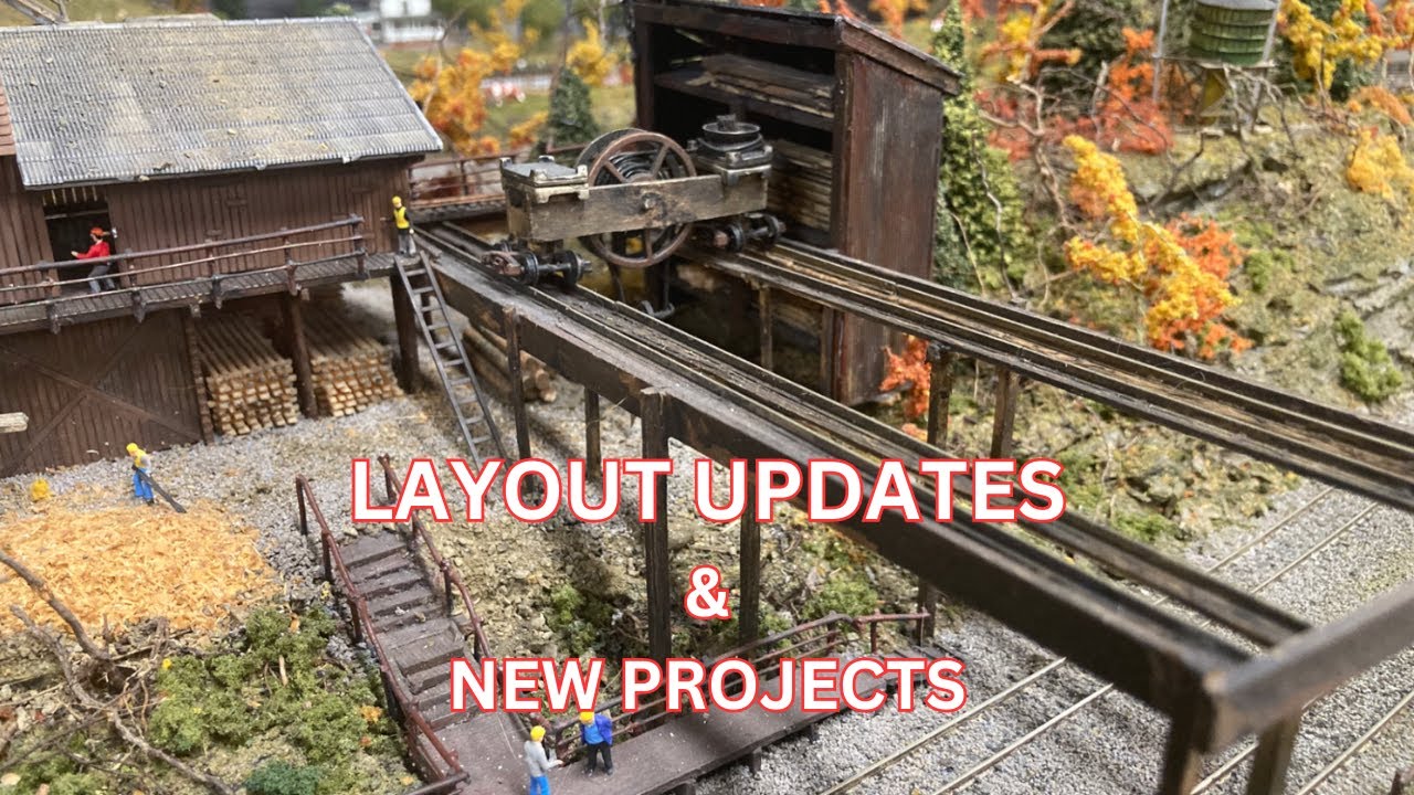 The N Scale Architect - LAYOUT UPDATES & NEW PROJECTS