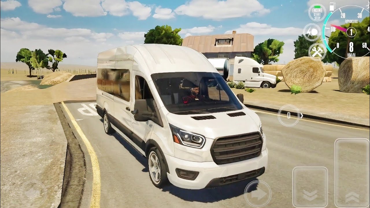 Driving School Simulator Evo New Update - NEW! Mini Bus Van Ford Transit Gameplay (Android, IOS)