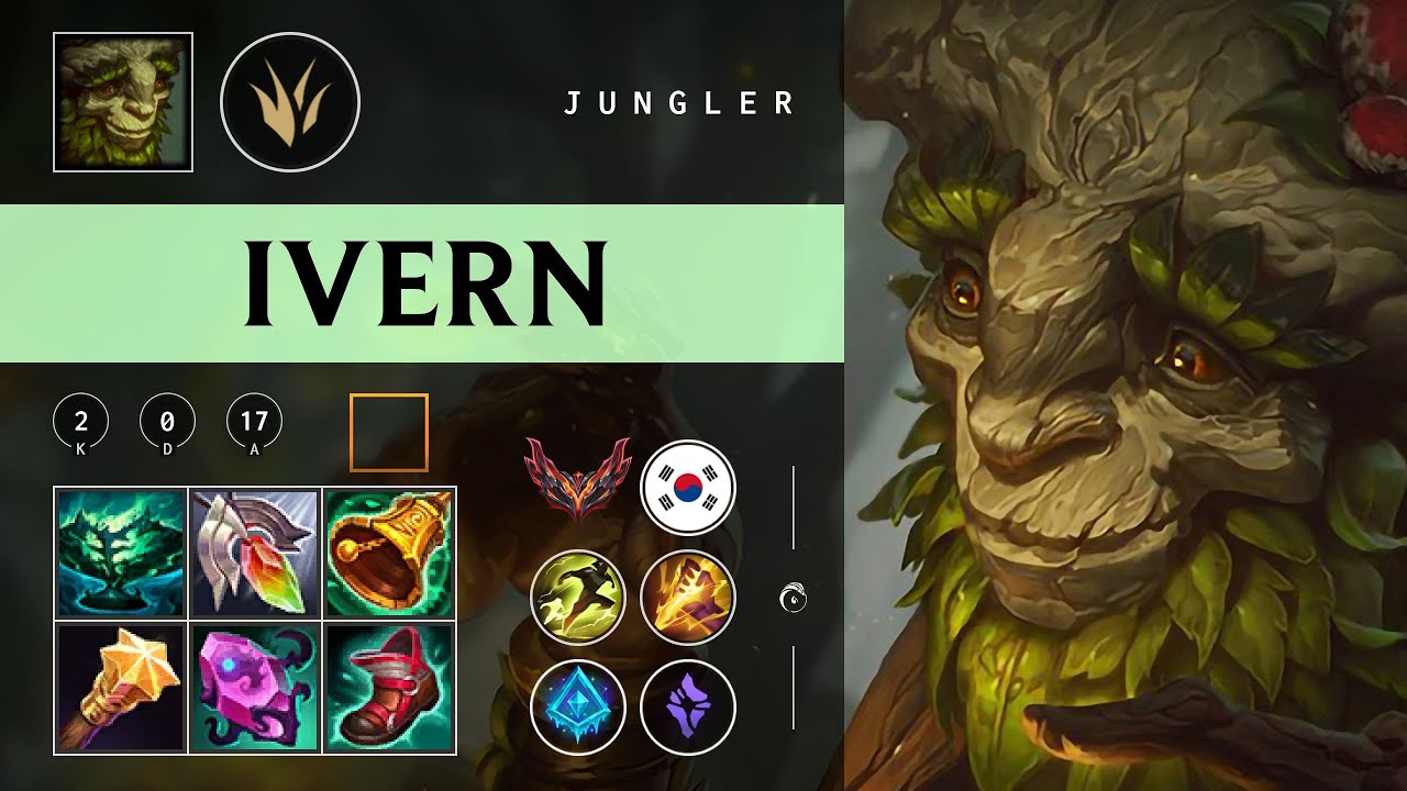 Ivern Jungle vs Gwen - KR Grandmaster Patch 26.03