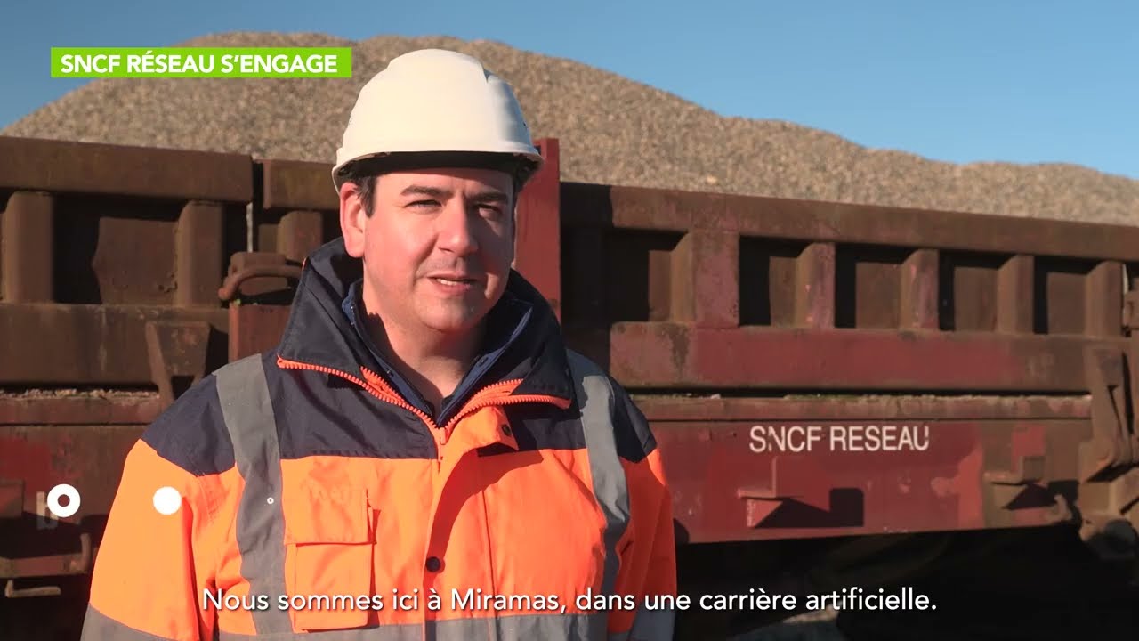 SNCF Réseau s'engage : la carrière artificielle de Miramas (13)
