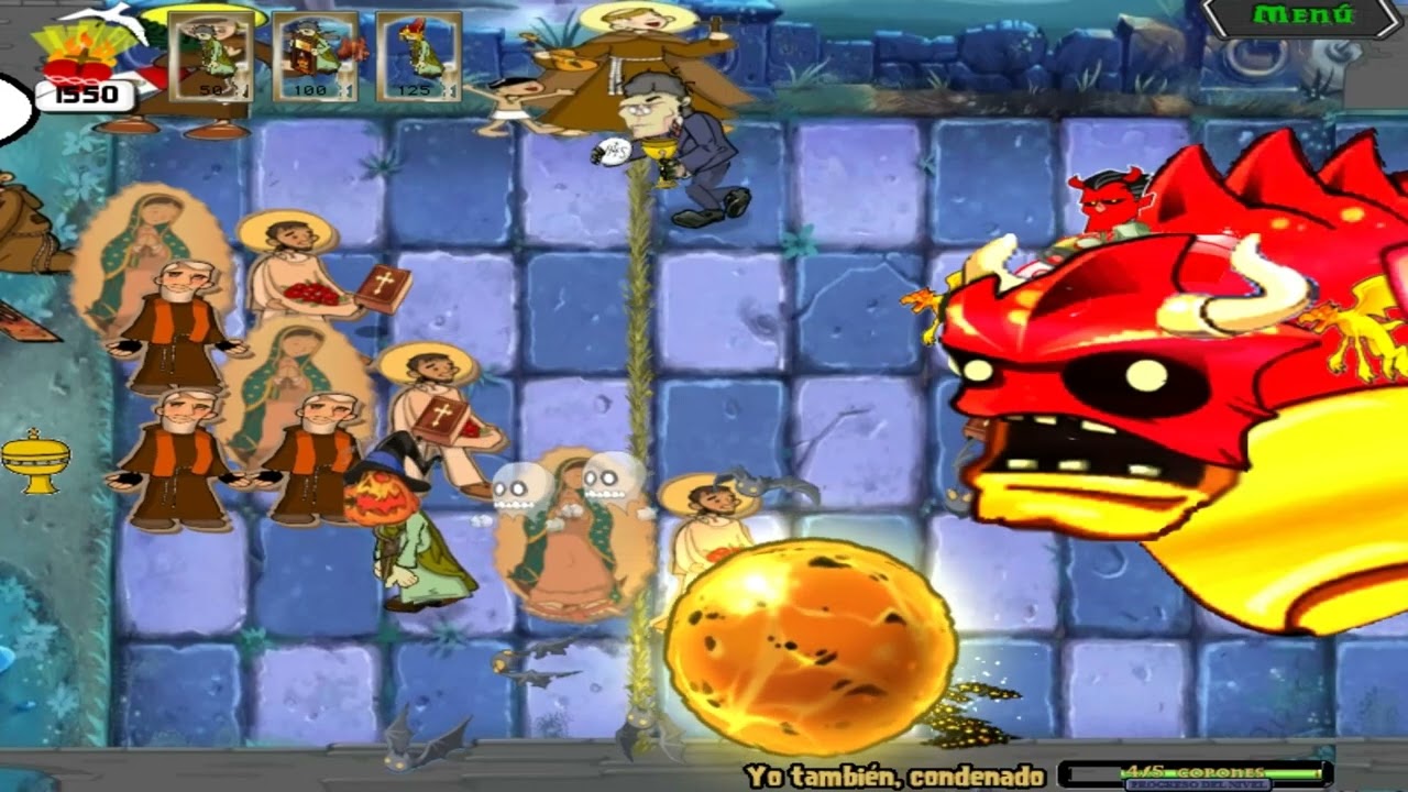 Plants Vs Zombies Mod - Super SANTOS VS condenados // I. Zombie Too