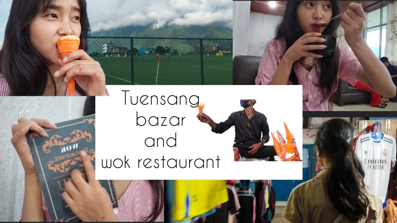 Visiting Tuensang Bazar and Restaurant