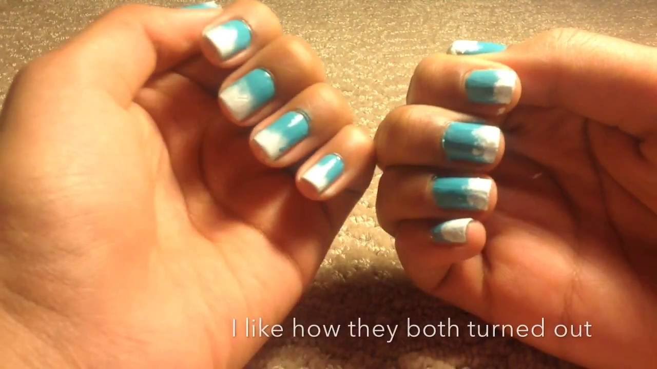 Sponging nails for beginners