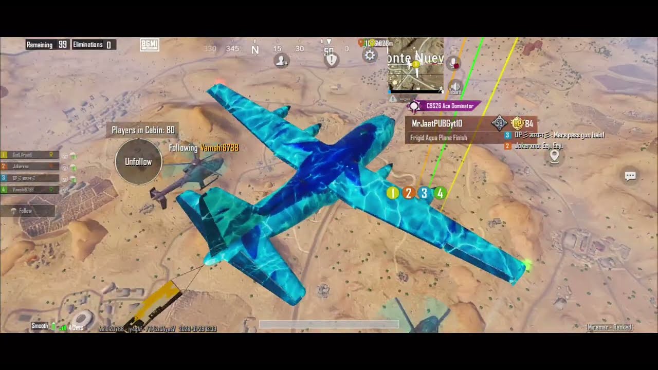 BGMI Miramar Map Gameplay 🔥 Desert Fight | Intense |Chicken Dinner | Keep op | BGMI GAMEPLAY 🥰