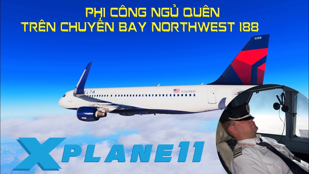 ПИЛОТ ЗАСЫПАЕТ | NORTHWEST AIRLINES 188 | TAIMODELS