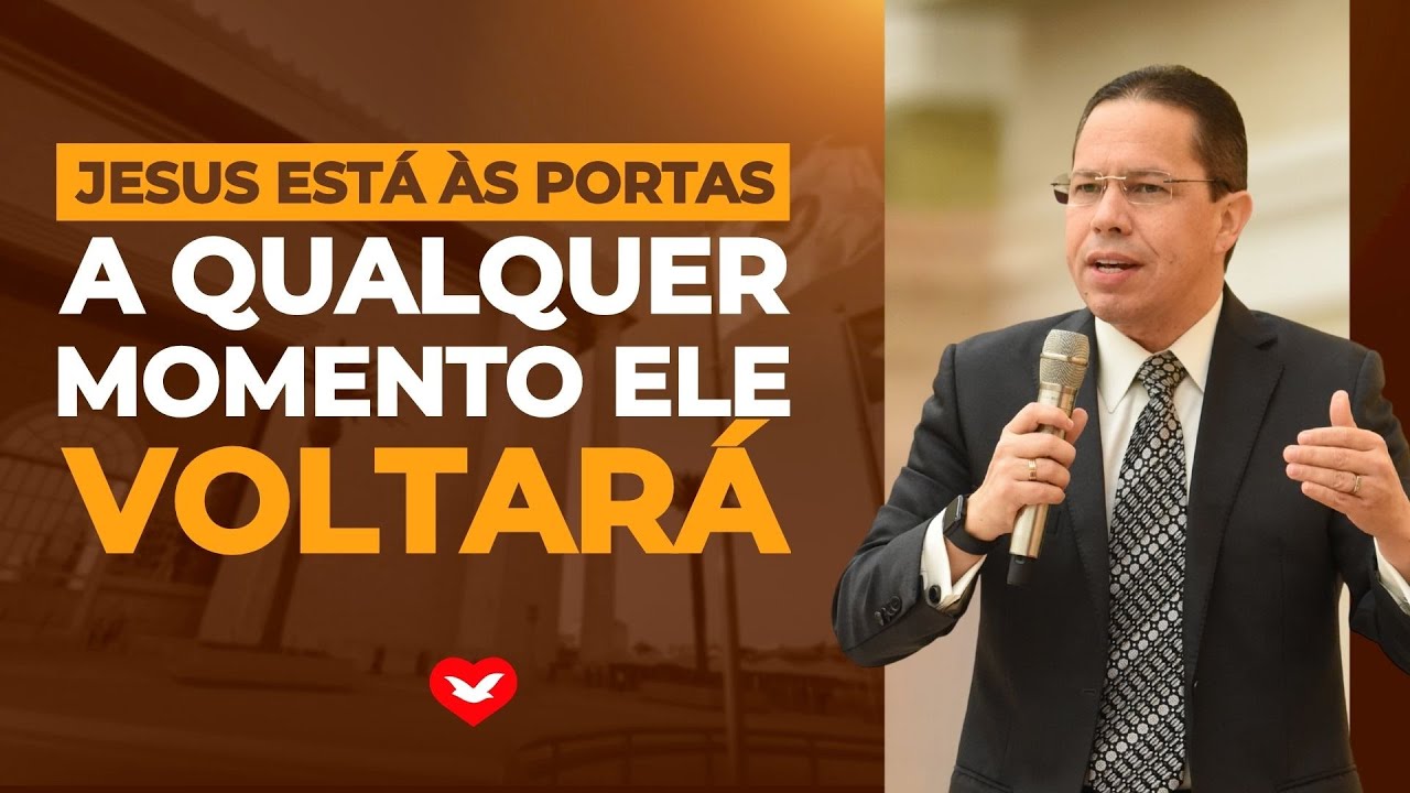 Jesus está às portas, a qualquer momento Ele voltará. | Bispo Jadson Santos