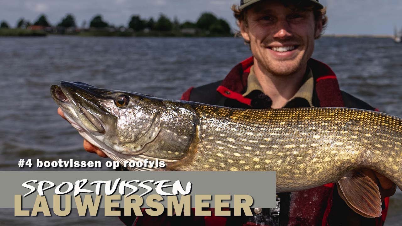 In aflevering 4 gaat Tamme roofvissen op het Lauwersmeer!