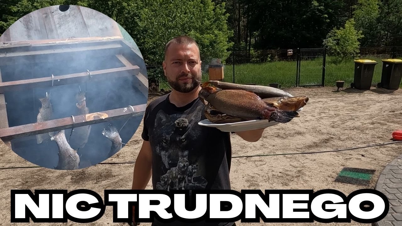 Wędzenie pstrąga tęczowego