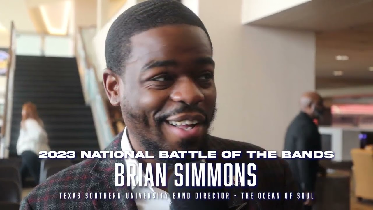 2023 National Battle of the Bands: Texas Southern's Band Director Brian Simmons Interview