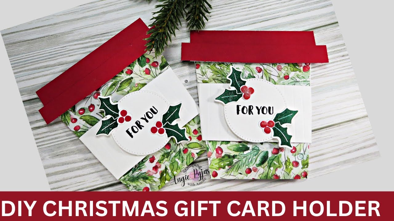Check Out This DIY Christmas Gift Card Holder-You will Make these For Every Occasion!