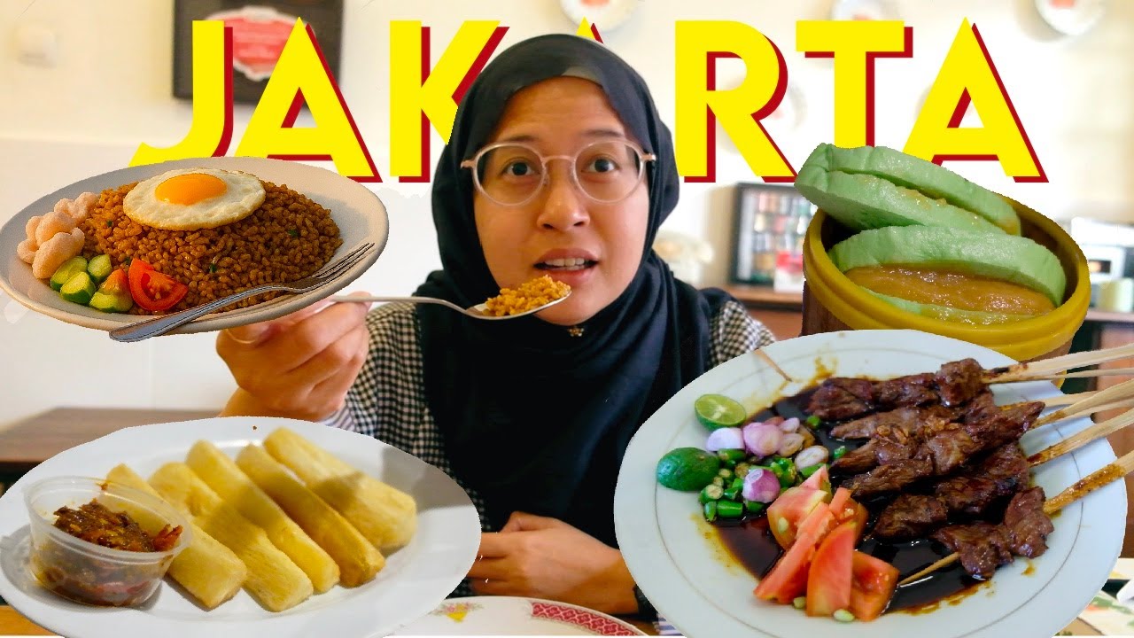First Time in JAKARTA, Indonesia 🇮🇩 (so much food to try!)