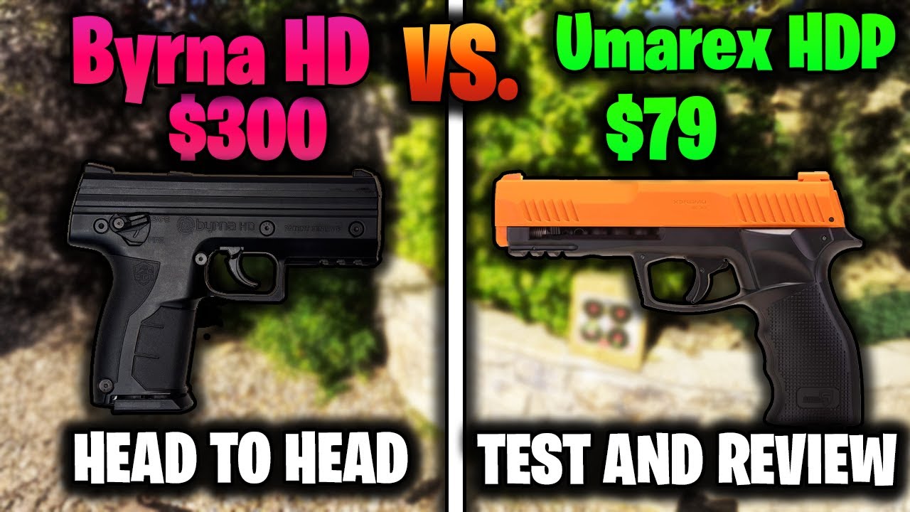 Byrna vs. Umarex Pepper Launchers Review and Comparison