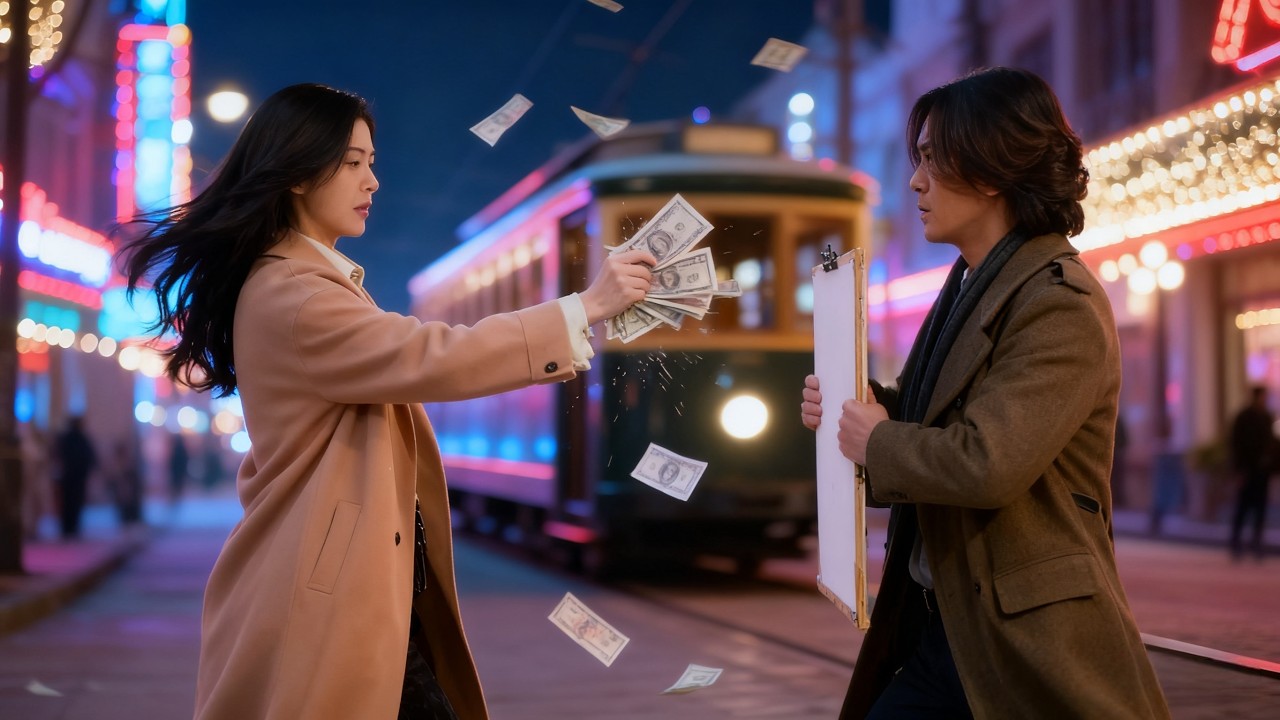 Cô gái tưởng họa sĩ là người lang thang, ném tiền qua lại, không ngờ về nhà lại gặp anh ta!