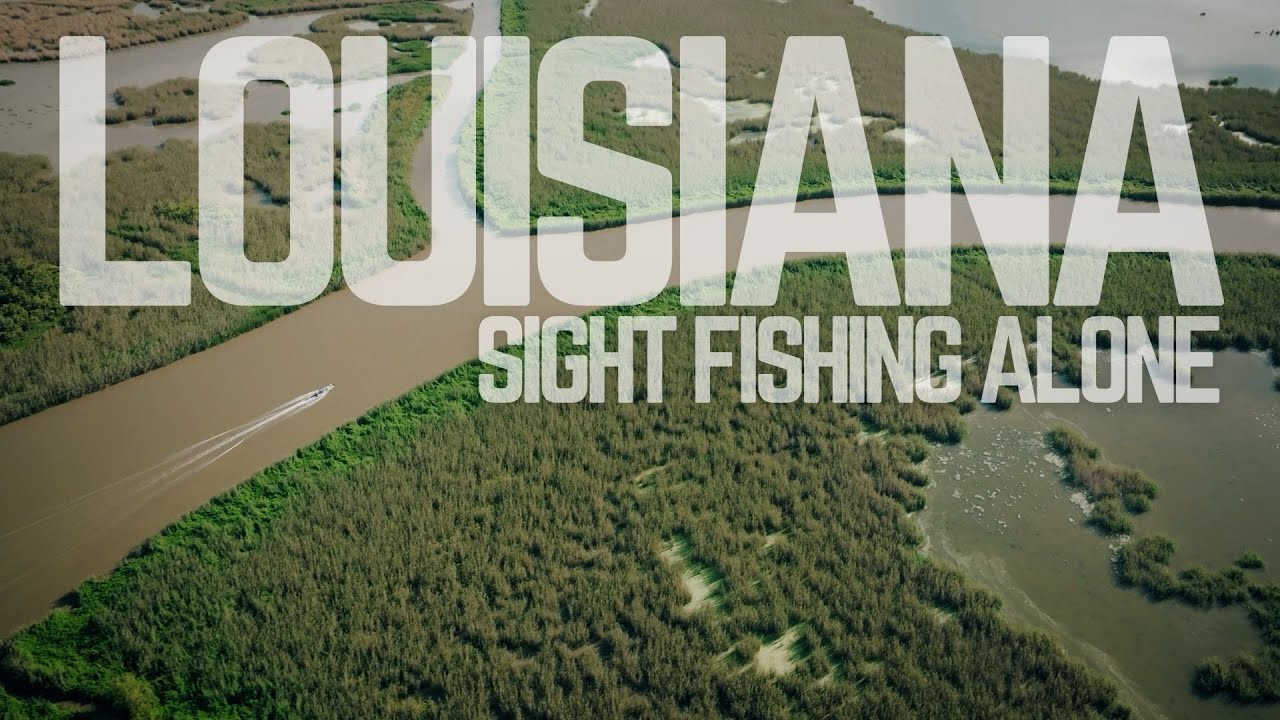 Sight Fishing Alone in Venice for Massive Redfish &ndash; Epic Success!