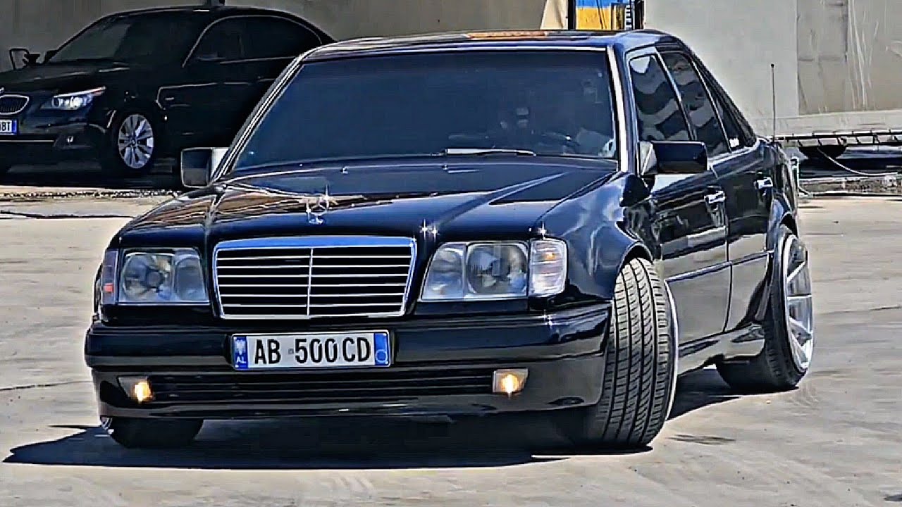 MERCEDES-BENZ W124 E500 LEGEND ACCELERATION & SOUND 