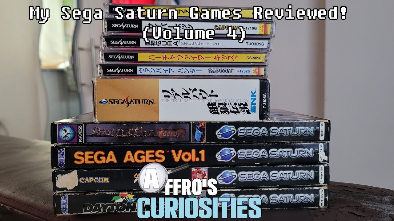 Are THESE SEGA Saturn Games Worth It? (Volume 4) - Affro's Curiosities