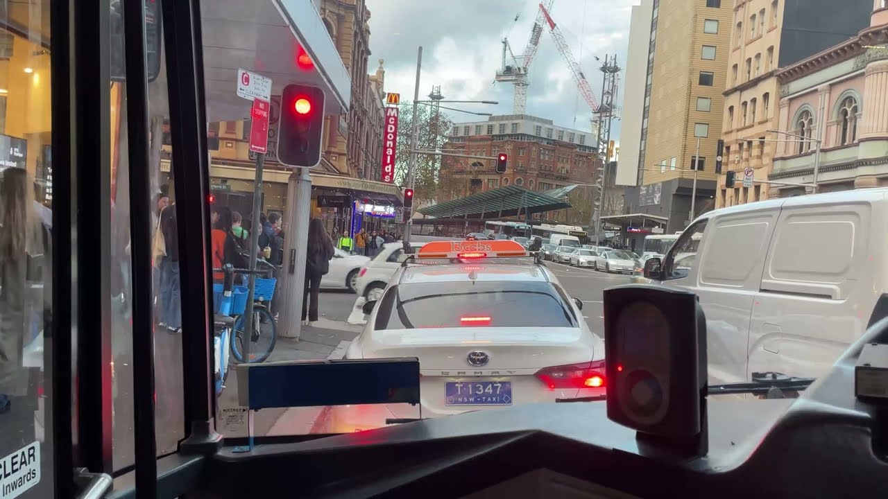 Scenic Bus Sydney 4K #busride #sydney #australia