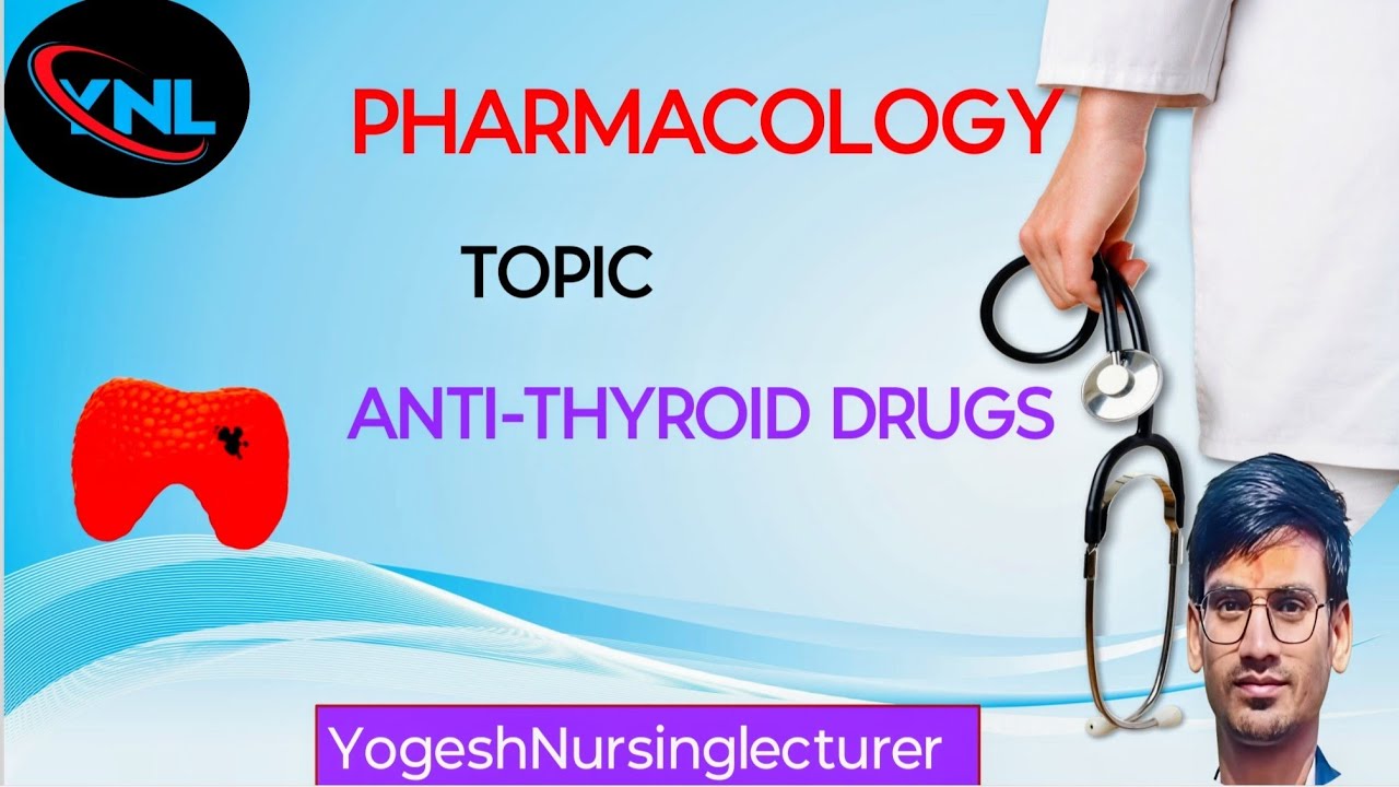 Antithyroid drugs #drugs #pharmcology #ruhs #bscnursing #aiimsnursing #nursingexam #mscnursing #like