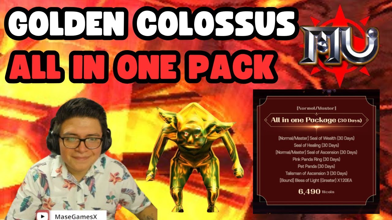 💰 &ldquo;&iexcl;EVENTO GRATIS y FARMEO SIN PARAR! 😱 Golden Colossus en MU Online 🔥&rdquo;