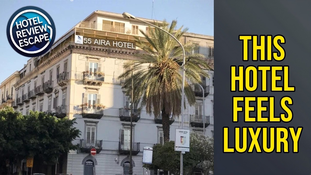 Hotel 55 Aira - This Hotel Feels Luxury | Palermo, Italy🏩