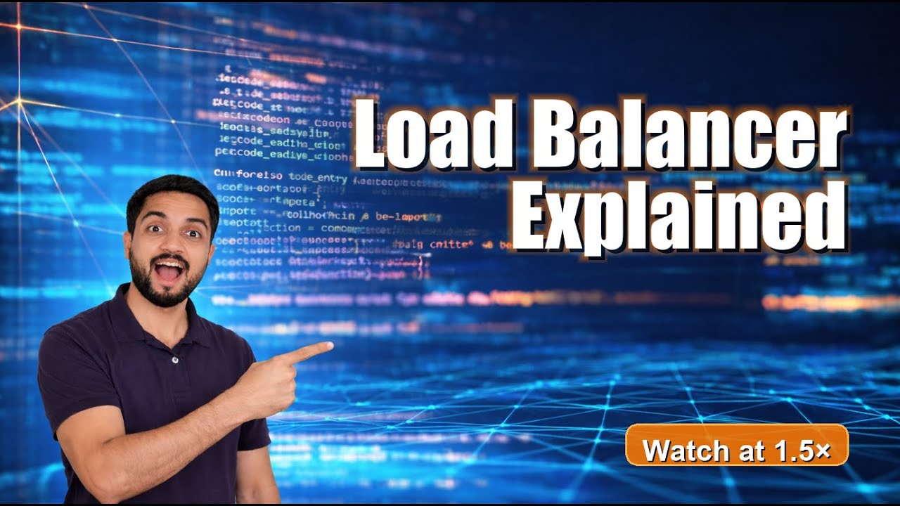 Load Balancer Explained (Watch at 1.5×) | Algorithms & AWS Demo