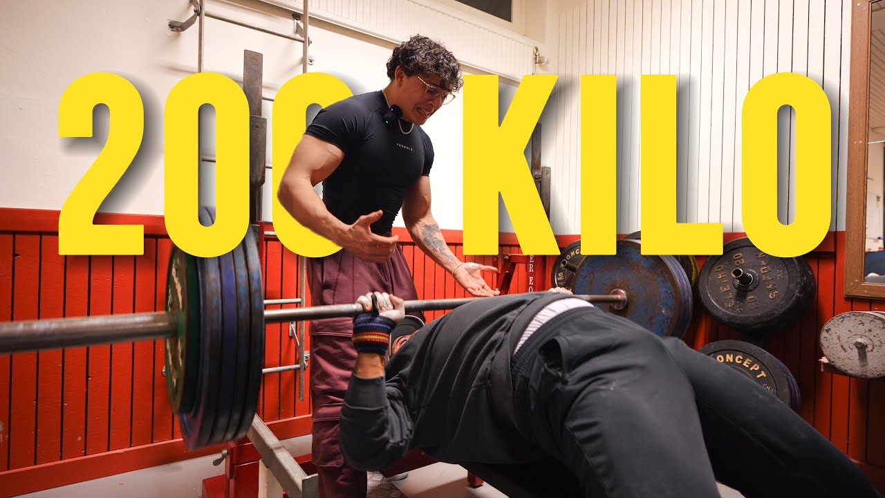 Hur Man Bänkar 200Kg