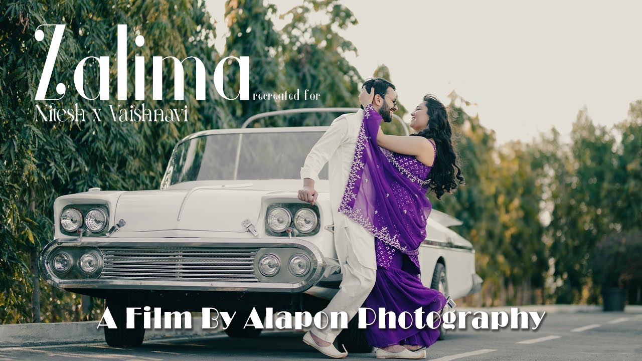 Zalima | Best prewedding video in Hyderabad | Nitesh & Vaishnavi | Alapon Photography