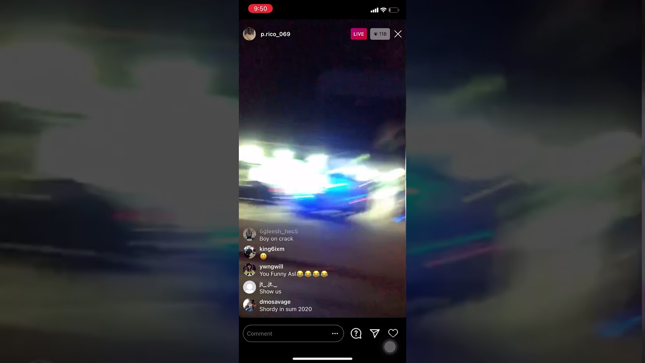 P Rico in traffic drunk . Takes off from 12. Memo 600 shot ??