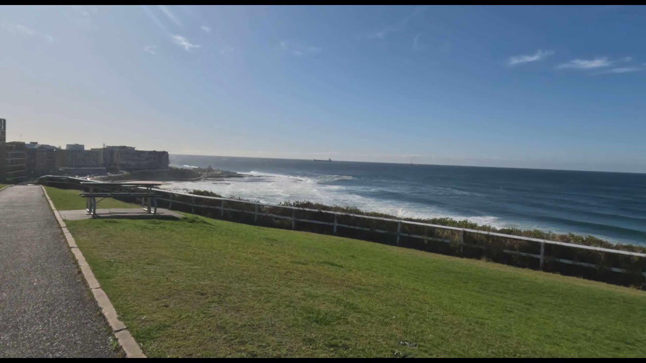 Newcastle Beaches Ride 4K on @AmpdBros stubbie e-bike
