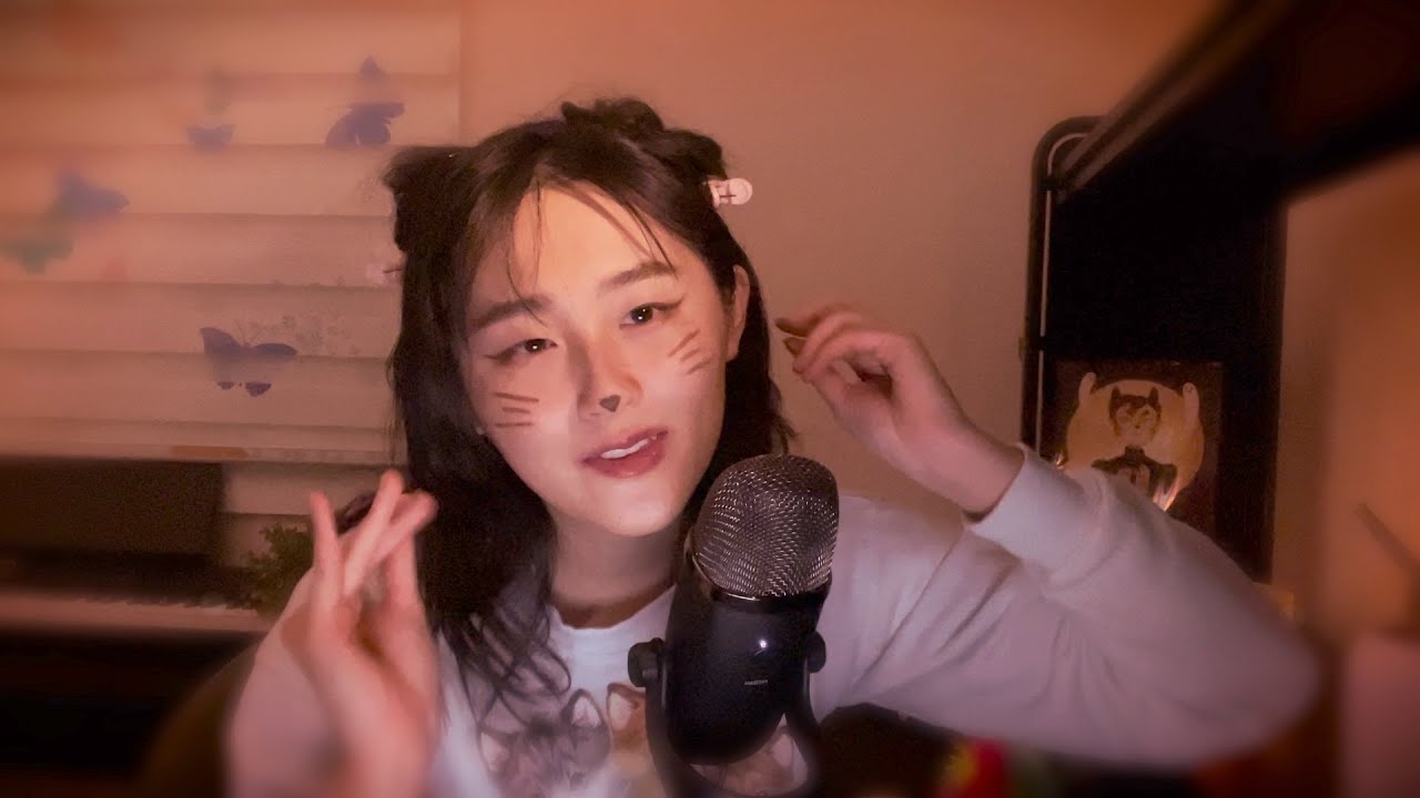 ASMR 💯🐈‍⬛ inaudible whispers: rambles, reading my subscribers' names