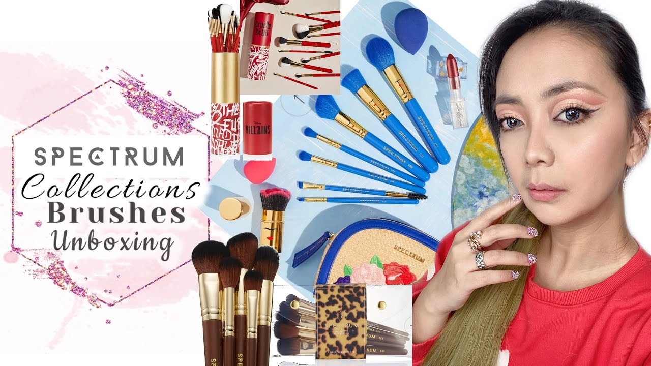 PART1: Spectrum Collections Brushes: Frida Kahlo, Disney Cruella & Pantherine, ( BlackFridaySale)