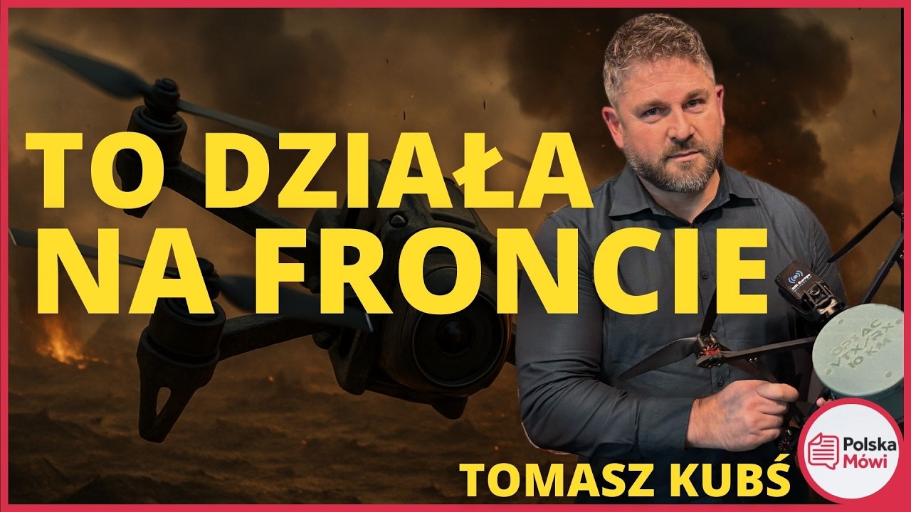 Takie drony latają na wojnie – Tomasz Kubś