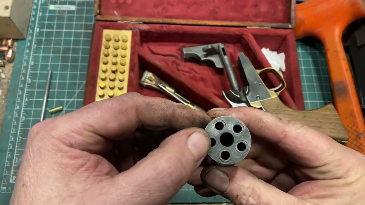 1849 Colt Pocket Model 22 Cartridge Conversion- 'The Cherub'