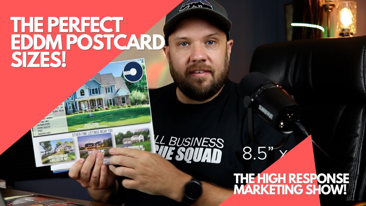 EDDM Postcard Sizes | HERE'S What they LOOK Like!