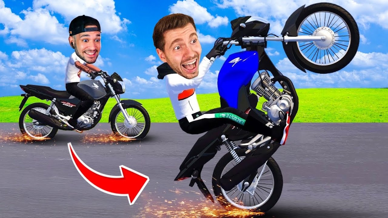 Aprendi a ANDAR DE MOTO A 300km/h com o GQ Games! (MX BIKES)