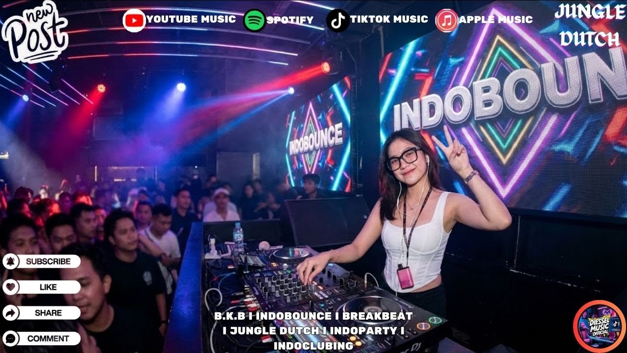 🔥 INDOBOUNCE × BREAKBEAT × JUNGLE DUTCH — DJ CAMPURAN PARTY FULLBASS II BKB