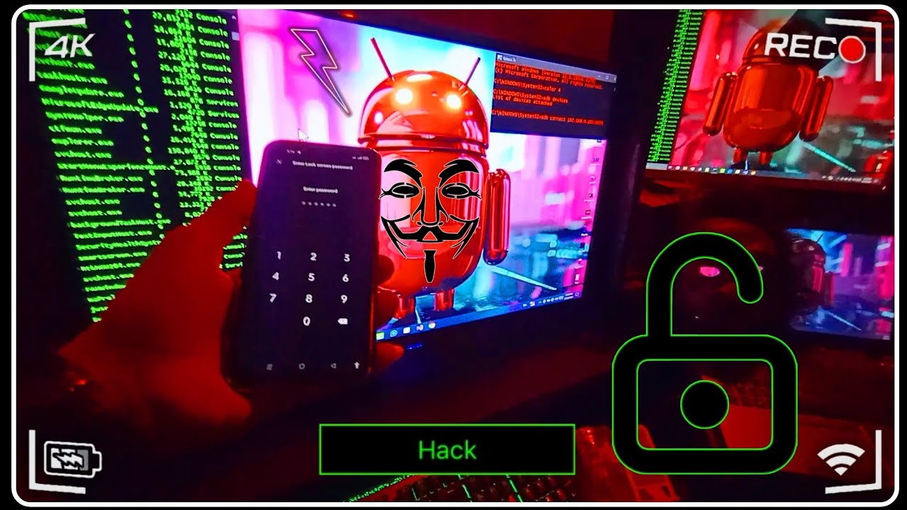 فك قفل اندرويد والتحكم في الجهاز بالكامل 🧑🏻‍💻 شرح عميق، تطبيق عملي 🚨