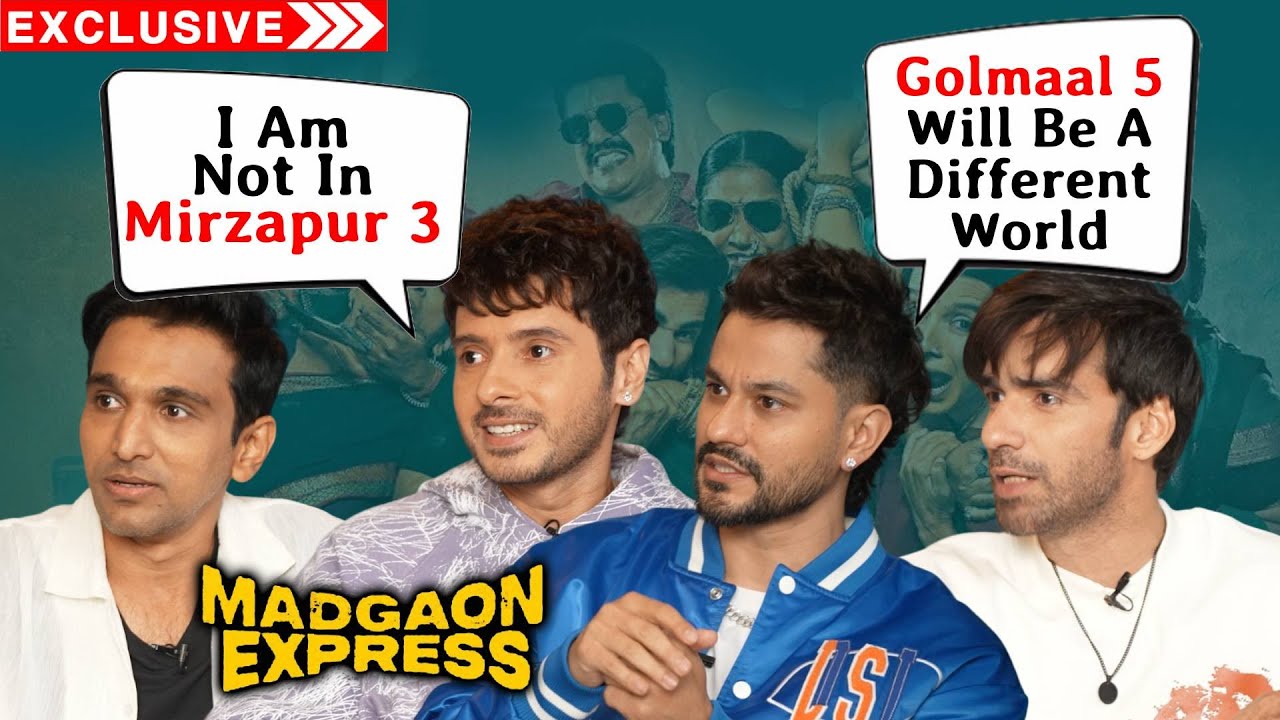 Golmaal 5 Will Be a Different World | Kunal Kemmu, Divyenndu, Avinash & Pratik | Madgaon Express