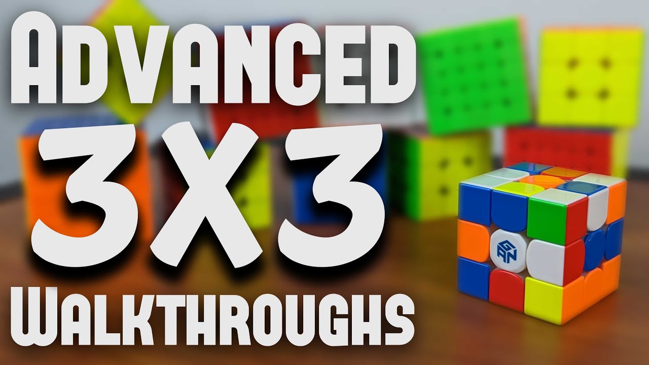 Advanced 3x3 Walkthrough Solves! | What a Sub-8 Solver Sees