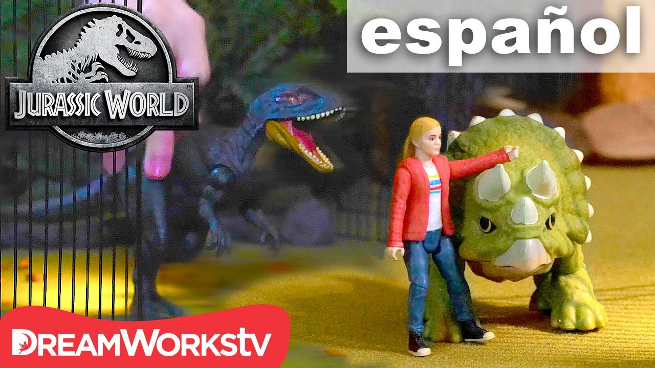 ¡Escape de dinosaurio! | JURASSIC WORLD