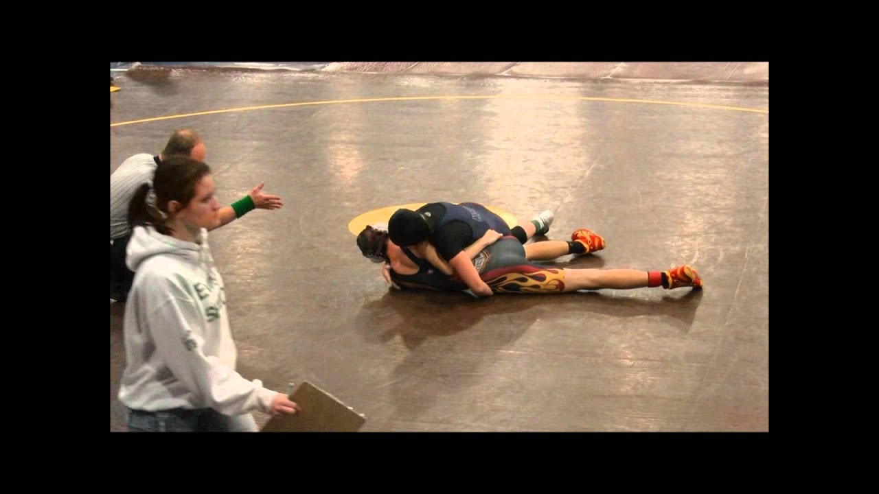 Katie wrestling 2 matches 12/11'