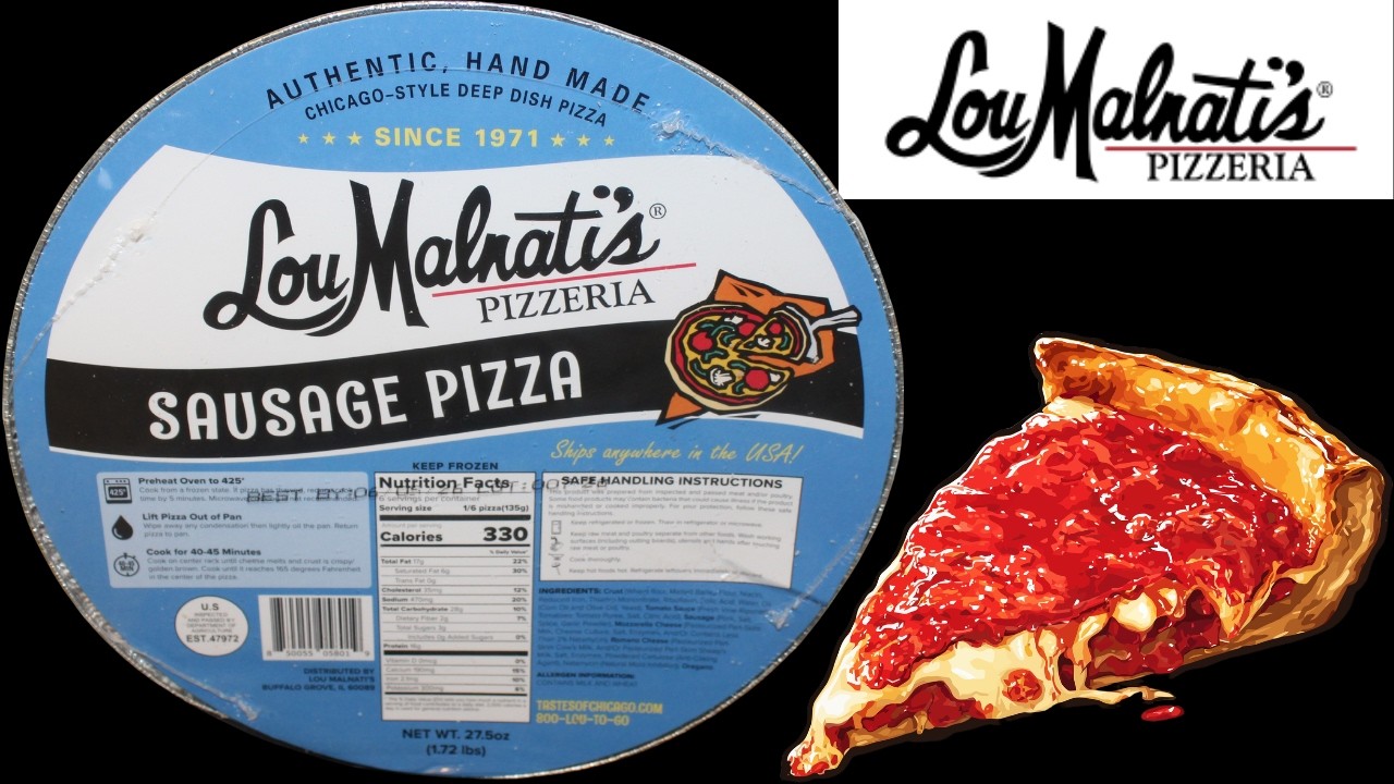 Lou Malnati’s Pizzeria Chicago-Style Deep Dish Sausage Pizza Review