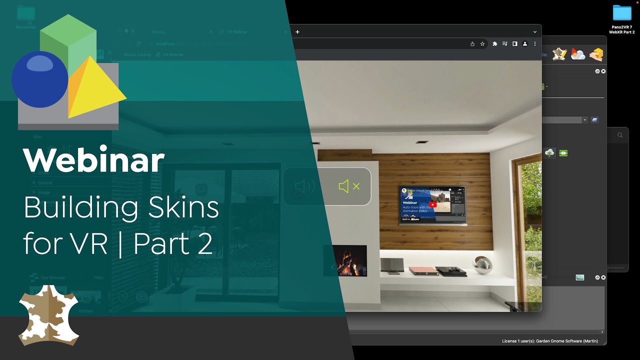 Webinar | Pano2VR 7 - Building Skins for VR | Part 2