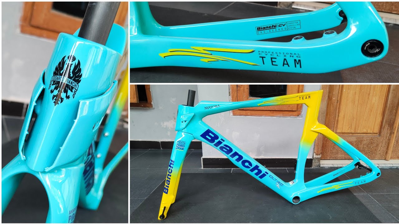 Satu-satunya di Indonesia‼️Custom Paint Bianchi Oltre RC Pantani