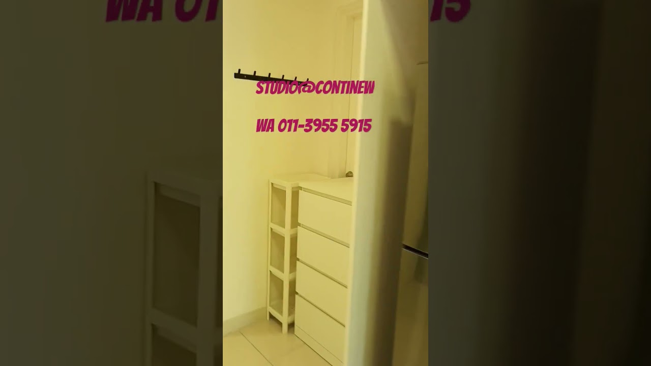 Studio S2 | RM 1750/mth | Continew Residence #studioforrent #tunrazakexchange #ikeamalaysia