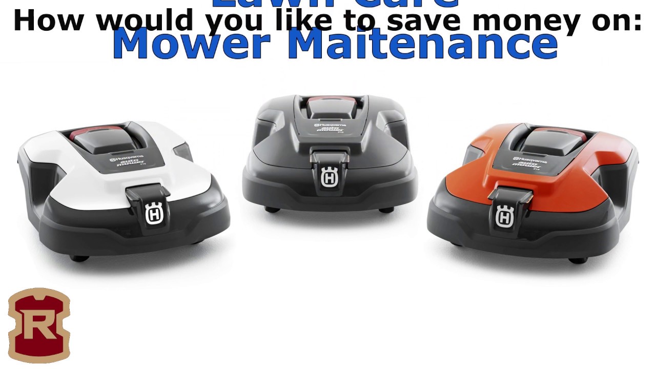 SAVE and GAIN with a Husqvarna Automower