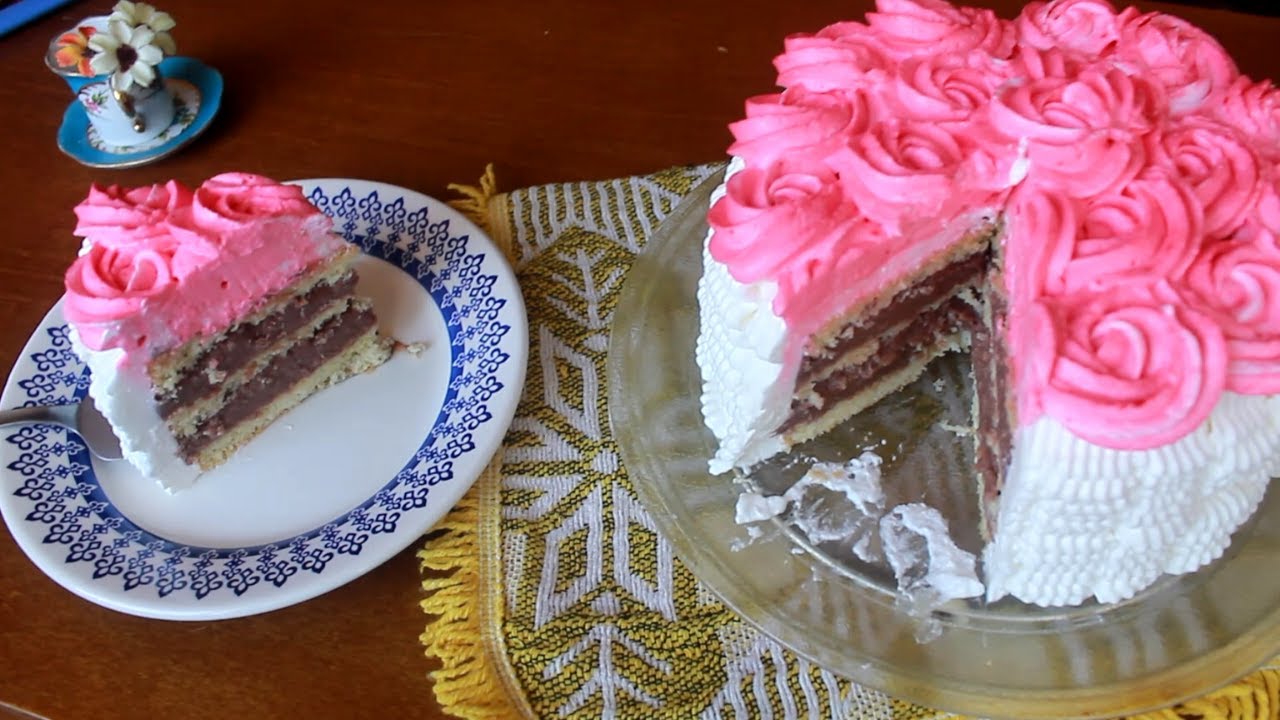 BOLO DECORADO PARA FESTA FÁCIL DE FAZER! RECHEIO DELICIOSO E PERFEITO! Polly Belem